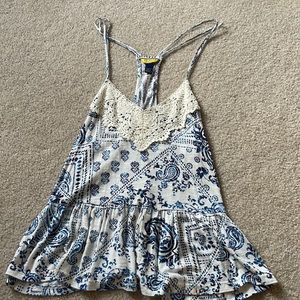 Flowy Floral Tank Top